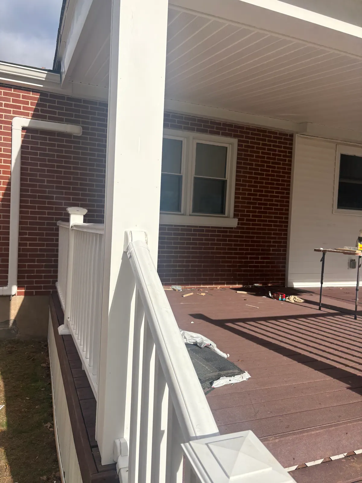 Professional deck rebuild