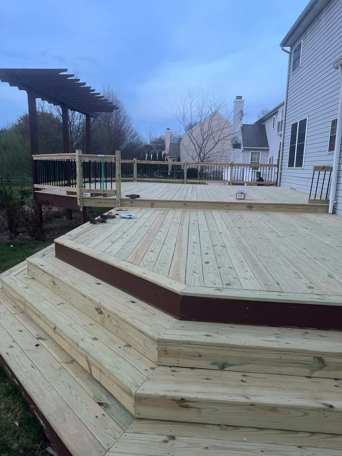 Deck restoration project